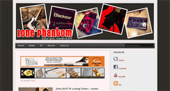 Desktop Screenshot of lonephantom.com